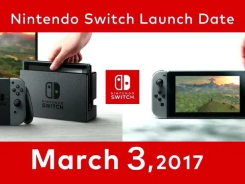 El lanzamiento de Nintendo Switch será el 3 de marzo y costará 299.99$