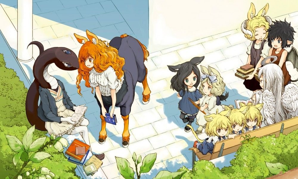 ‘Centaur no Nayami’ muestra diseños y staff