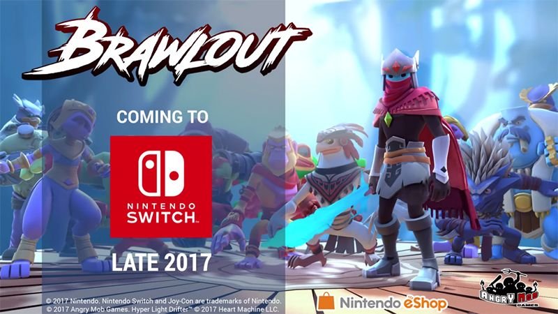 ‘Brawlout’ llegará a Switch e Hyper Light Drifter se une al plantel