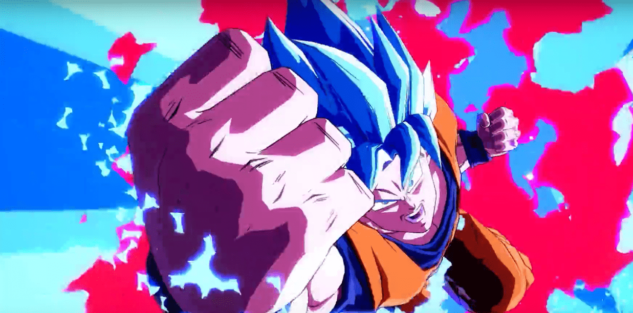 ‘Dragon Ball FighterZ’ muestra a Goku y Vegeta Super Saiyan Blue en tráiler