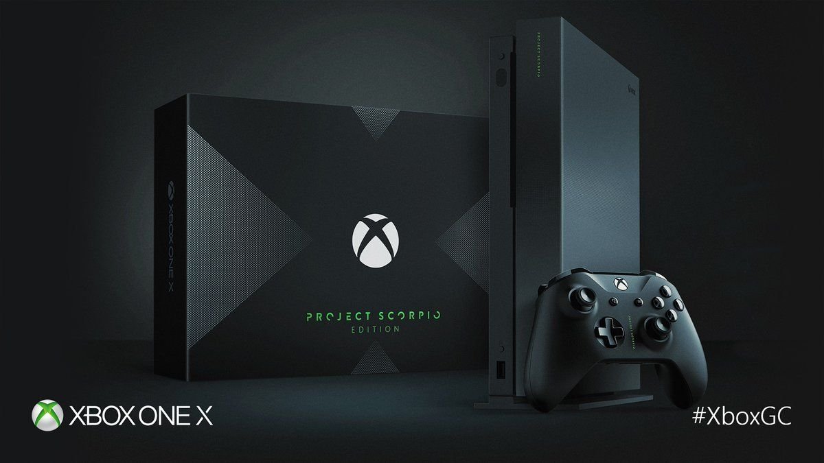 Microsoft anuncia la edición limitada de Xbox One X “Project Scorpio”