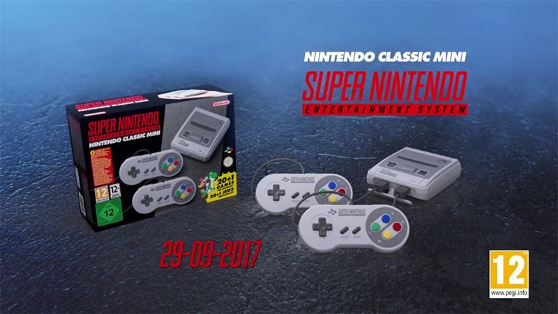 Nintendo comparte un tráiler de la SNES Mini