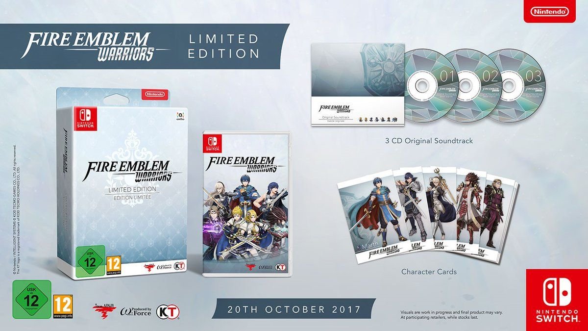 Así es la Edición Limitada de ‘Fire Emblem Warriors’