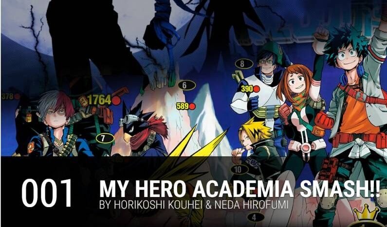 El manga de ‘Boku no Hero Academia Smash’ acabará en noviembre