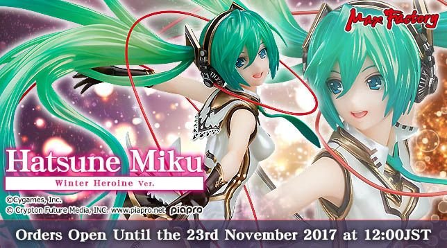 La figura de Hatsune Miku ‘Winter Heroine’ ya está disponible para reservar