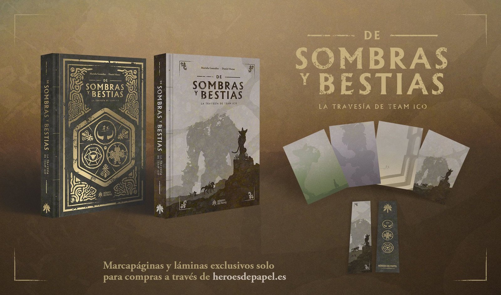 Héroes de Papel saca a la venta el libro ‘De sombras y bestias. La travesía de Team Ico’