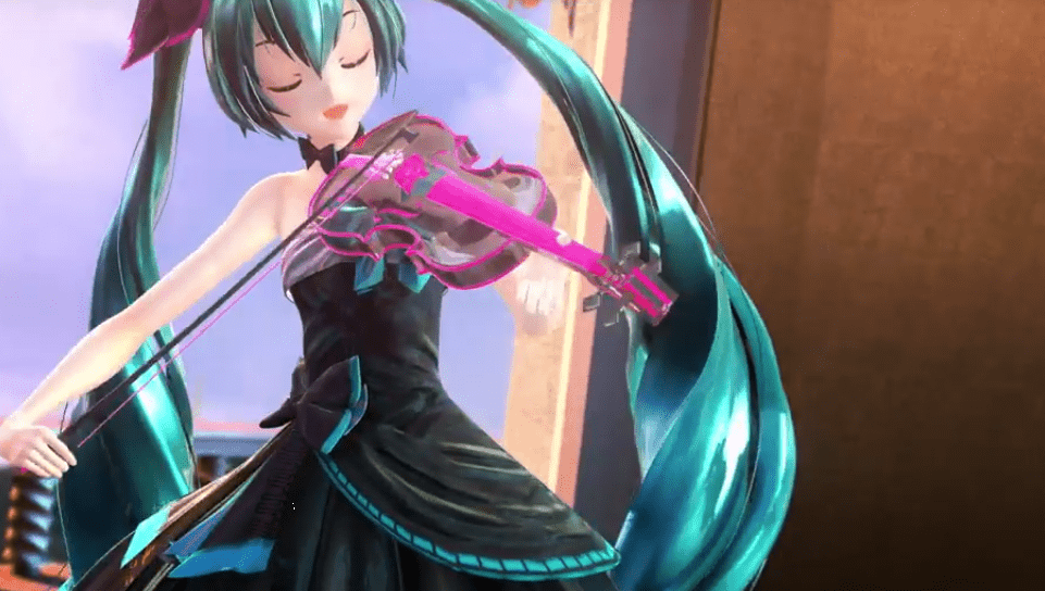 Adelanto del tema de apertura de la Hatsune Miku Symphony