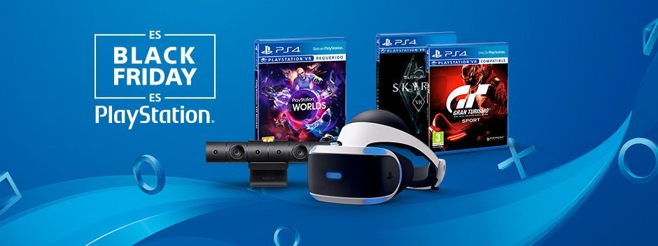 La realidad virtual es la gran protagonista de las rebajas del Black Friday de Sony