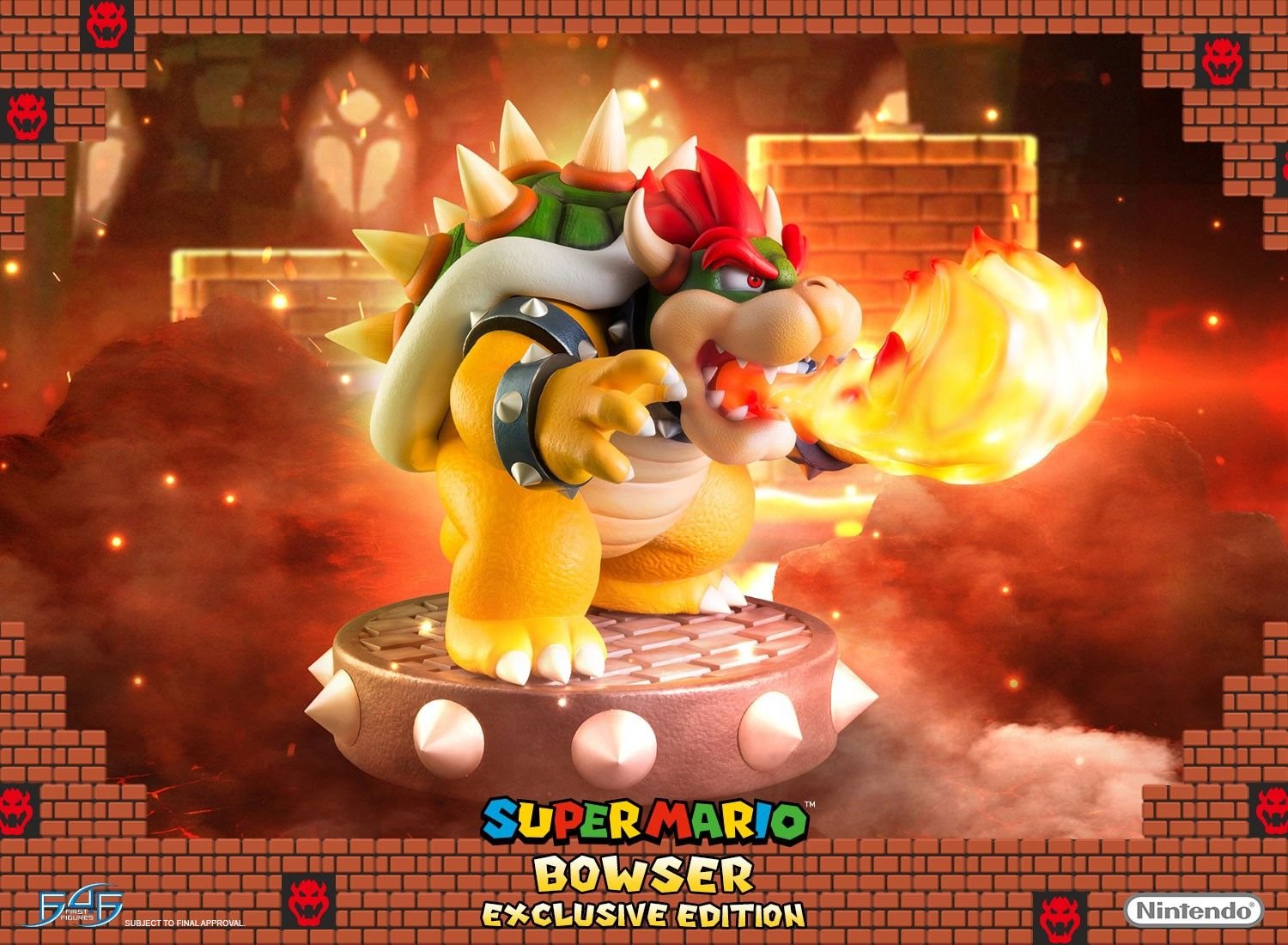 ¡First 4 Figures anuncia nuevas estatuas coleccionables de Bowser!