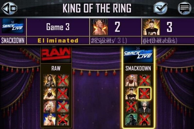 2K detalla la actualización del modo King of the Ring 2.0 de ‘WWE SuperCard – Temporada 4’