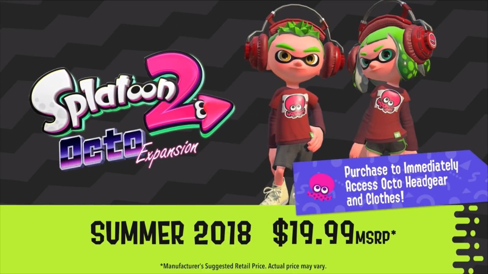 ‘Splatoon 2: Octo Expansion’ llegará a Switch este verano