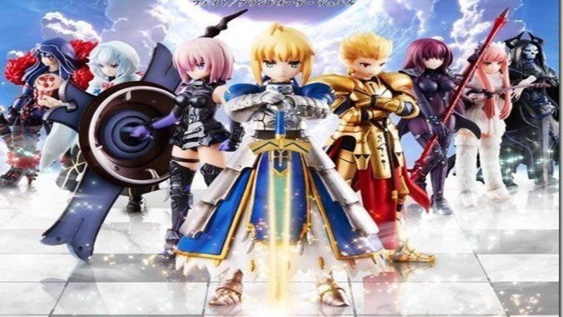 ‘Fate/Grand Order: Duel’ muestra sus figuras