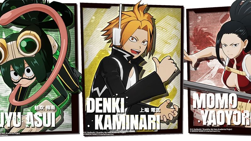 Stain y Shota Aizawa se unen al elenco de luchadores de ‘My Hero Academia: One’s Justice’