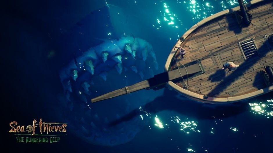 Ya esta disponible la actualización “The Hungering Deep” de ‘Sea of Thieves’