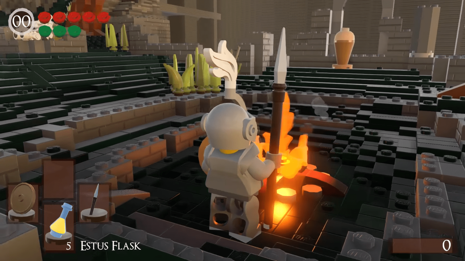 Un fan ha recreado ‘Dark Souls’ dentro de ‘Lego Worlds’