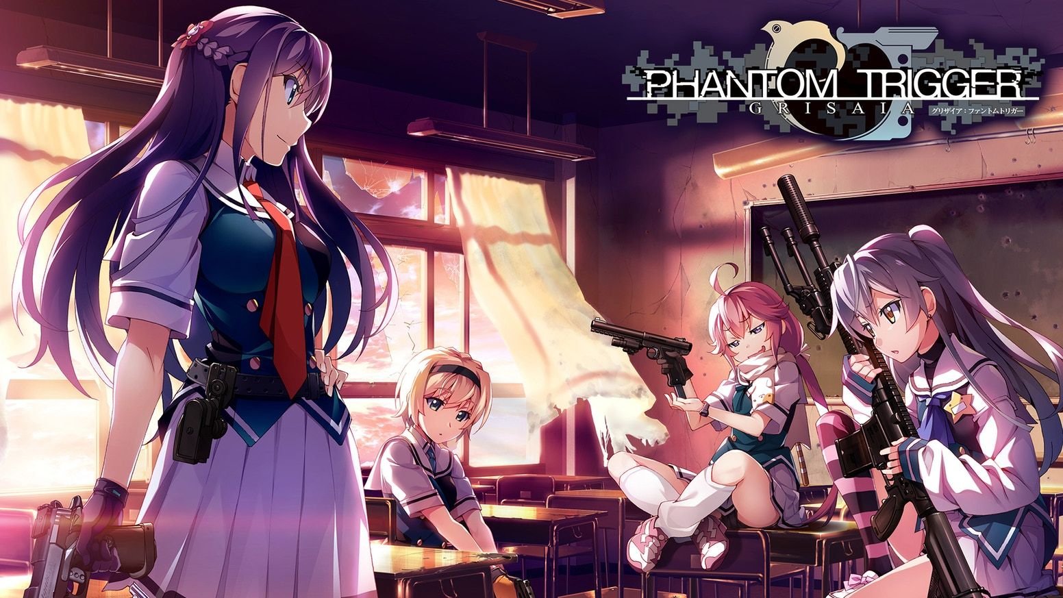 El anime de ‘Grisaia: Phantom Trigger’ muestra vídeo promocional, reparto y temas principales