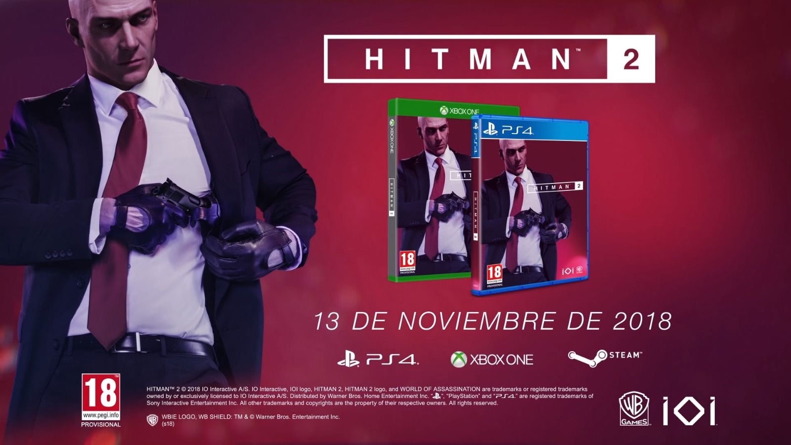 ‘Hitman 2’ es anunciado y llegará en noviembre de este año