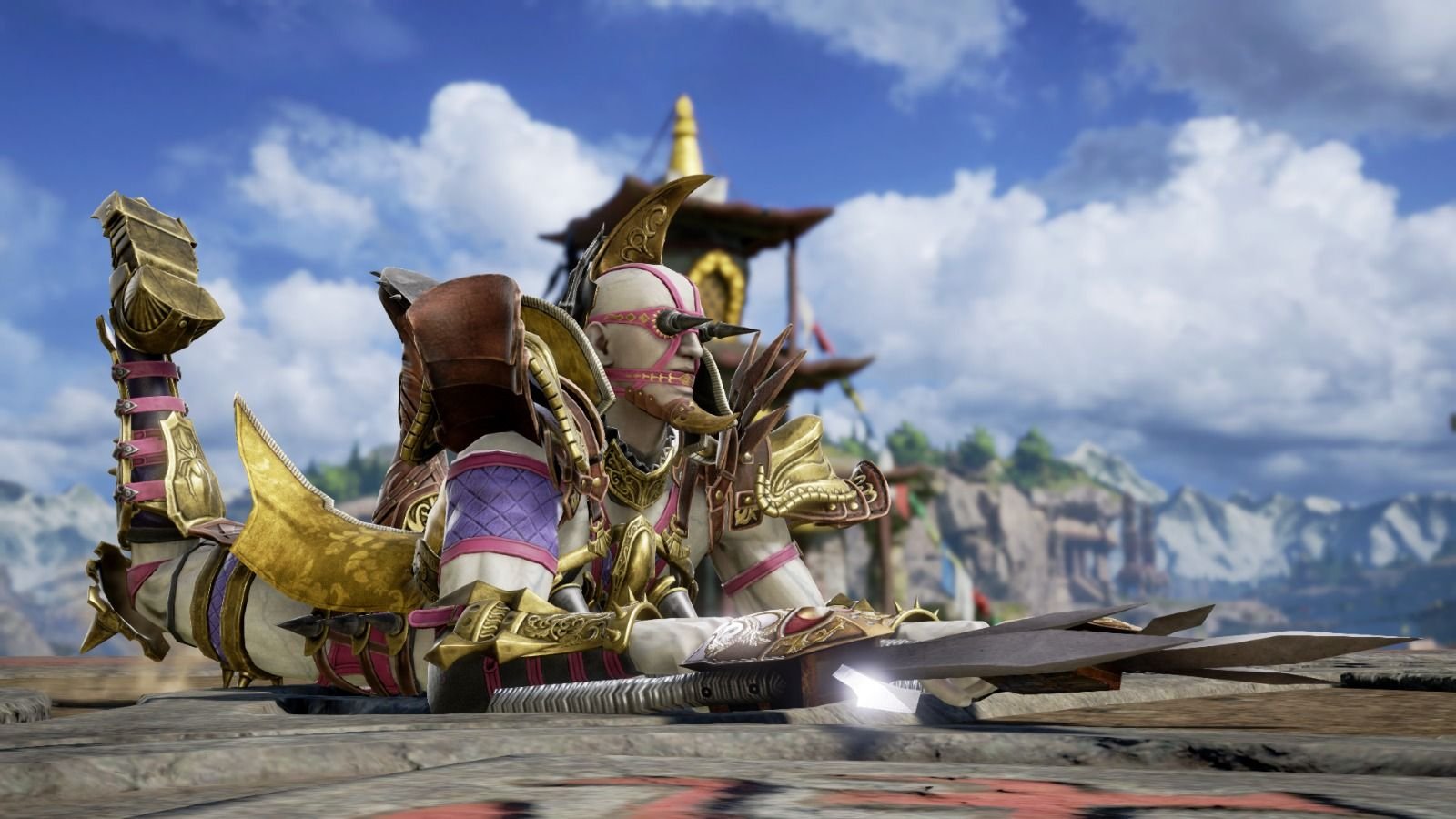 El desconcertante luchador Voldo estará presente en ‘Soulcalibur VI’