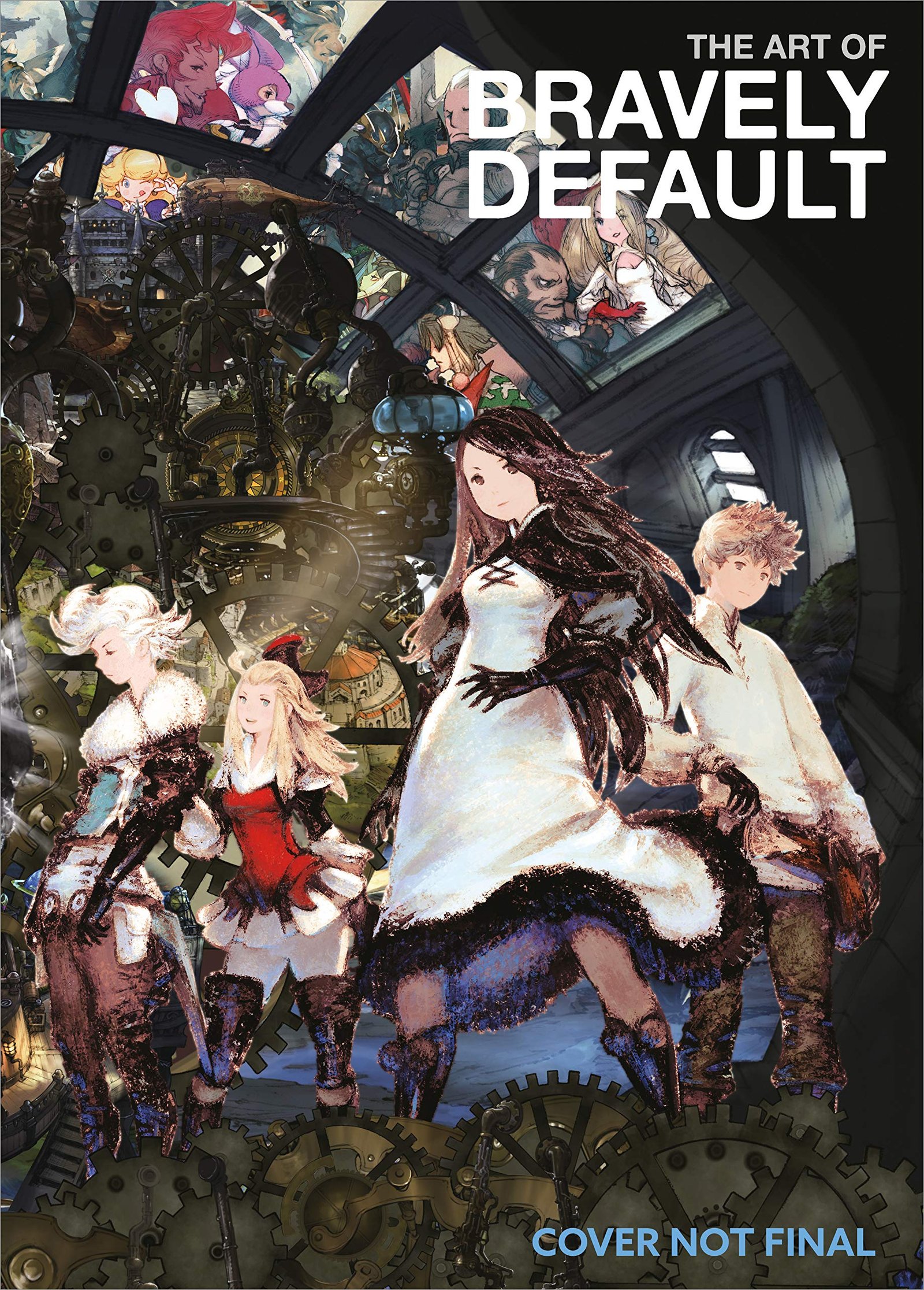 The Art of Bravely Default, el libro de arte del juego será lanzado en Occidente