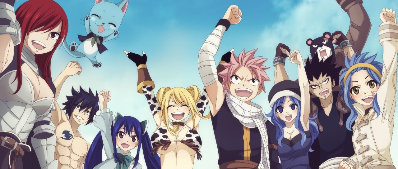 Hiro Mashima crea una nueva ilustración de los miembros del gremio de ‘Fairy Tail’ para la T Card de Tsutaya