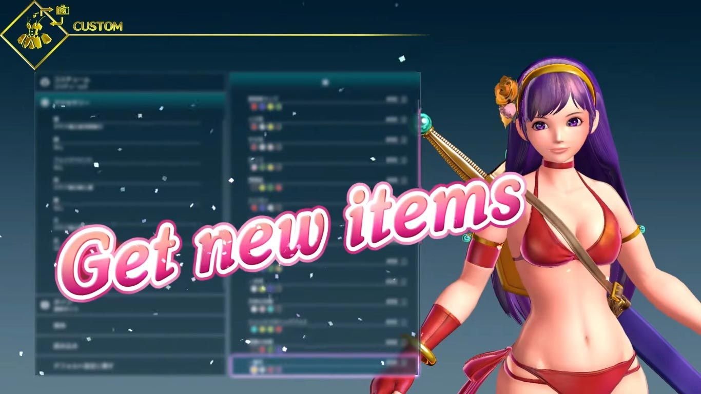 Nuevo tráiler de ‘SNK Heroines: Tag Team Frenzy’ centrado en la personalización