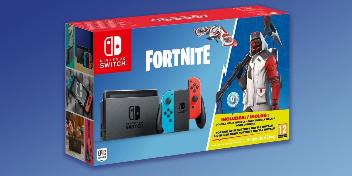 ‘Fortnite’ tendrá un pack con Switch que saldrá a la venta el 5 de octubre