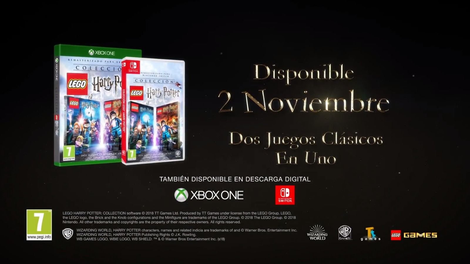 Anunciada la ‘Colección: LEGO Harry Potter’ para Xbox One y Nintendo Switch