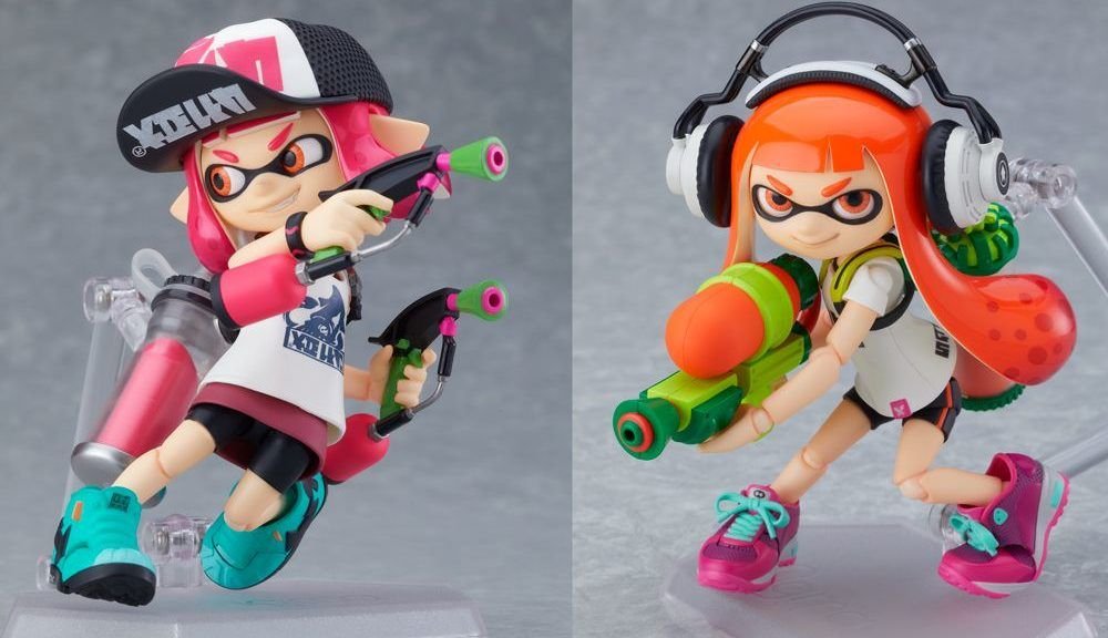 Nuevos detalles sobre las Figma de las Inklings de ‘Splatoon’