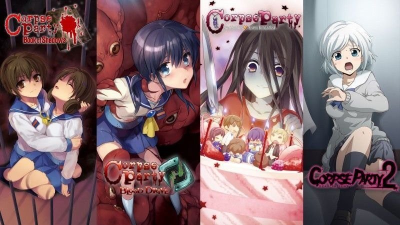 Cuatro juegos de ‘Corpse Party’ llegarán a Steam traducidos y localizados