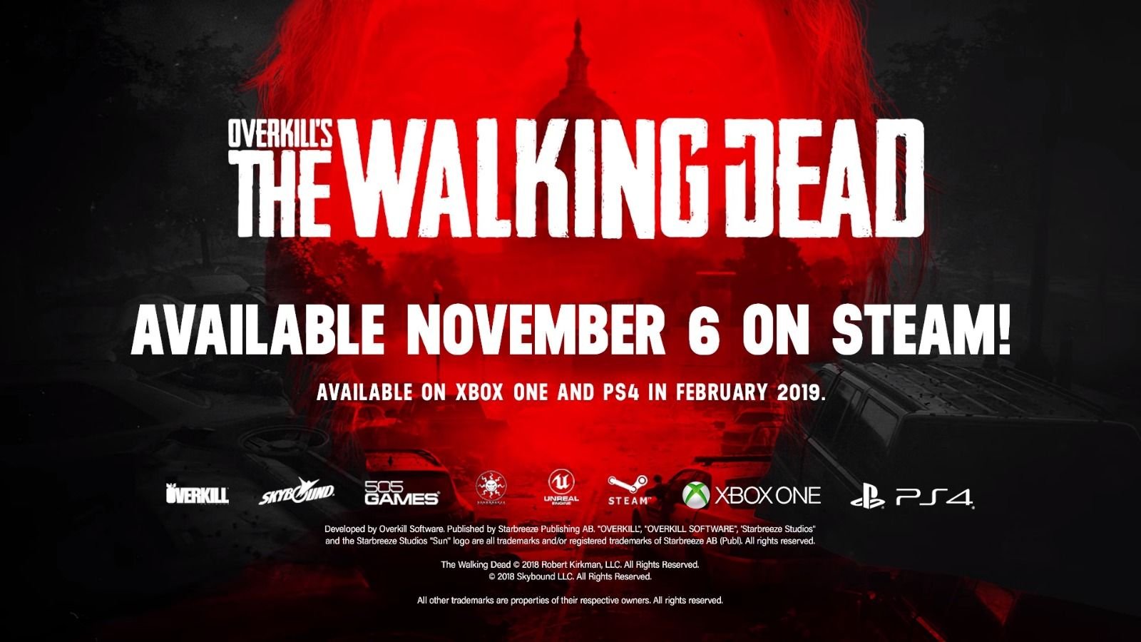 Prepárate para el apocalipsis zombi con la llegada de ‘OVERKILL’S The Walking Dead’ a PC hoy