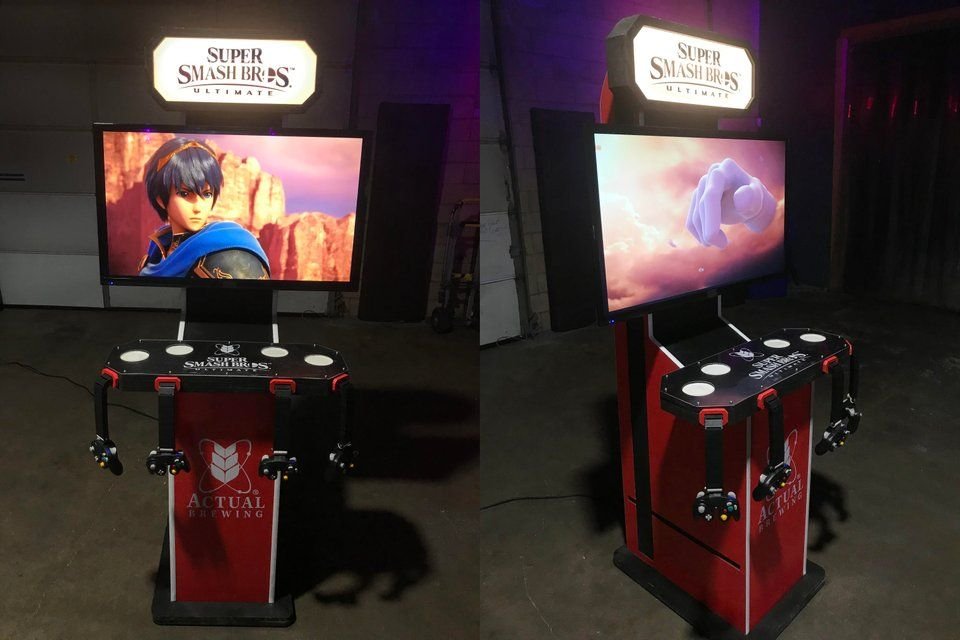 Descubre la máquina arcade que ‘Super Smash Bros. Ultimate’ ha inspirado