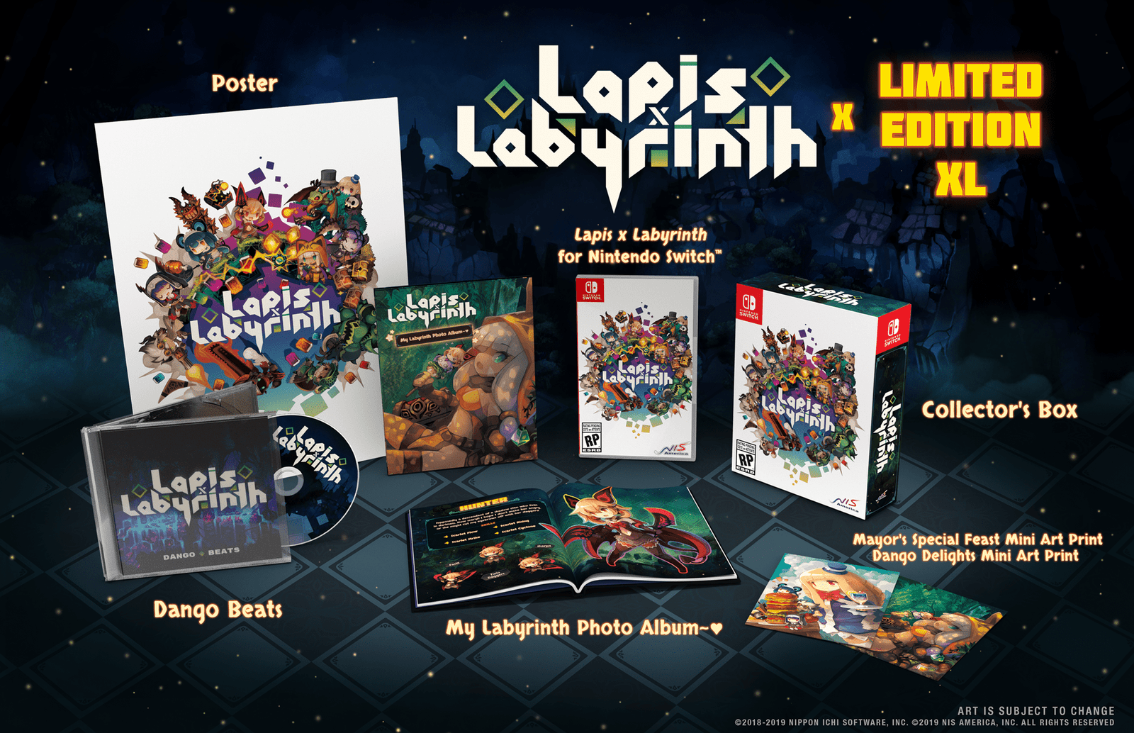 ‘Lapis x Labyrinth’ presenta sus ediciónes limitadas para Occidente