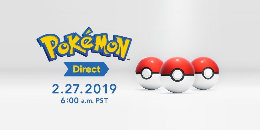 Mañana 27 de febrero tendremos un ‘Pokémon’ Direct