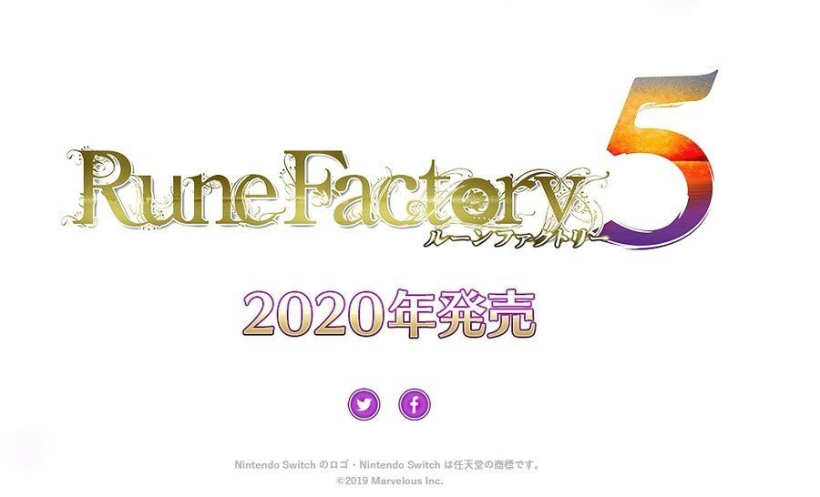 ‘Rune Factory 5’ llegará a Nintendo Switch en 2020