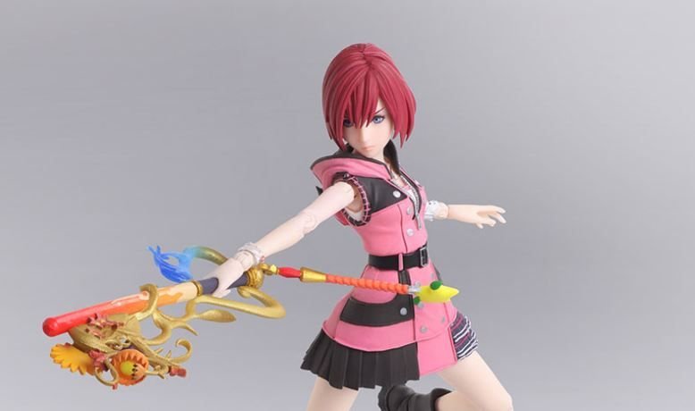 Kairi con su aspecto de ‘Kingdom Hearts III’ se une a la línea de figuras Bring Arts y ya está disponible para reserva