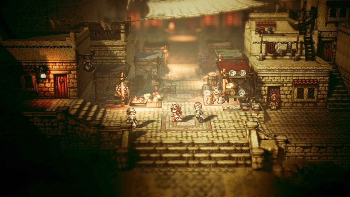 ‘Octopath Traveler’ listado para PC en Corea