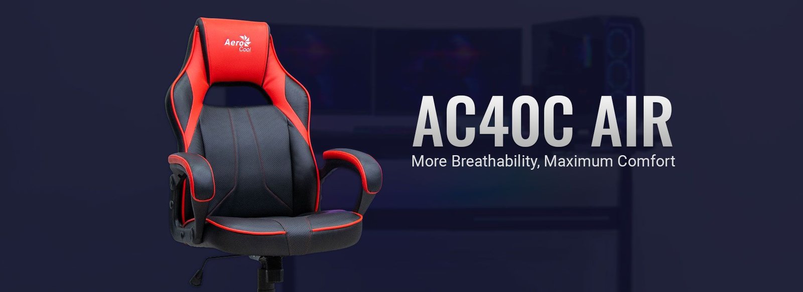 AeroCool presenta su silla profesional gaming en tres colores diferentes, la AC40C AIR