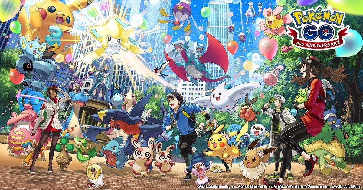 ‘Pokémon Go’ cumple 3 años, y para celebrarlo, será más sencillo toparse con shinys de Alola