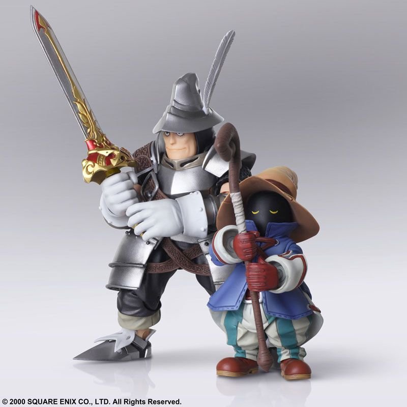 Ya se encuentran disponibles para reserva las figuras Bring Arts de Vivi y Steiner de ‘Final Fantasy IX’