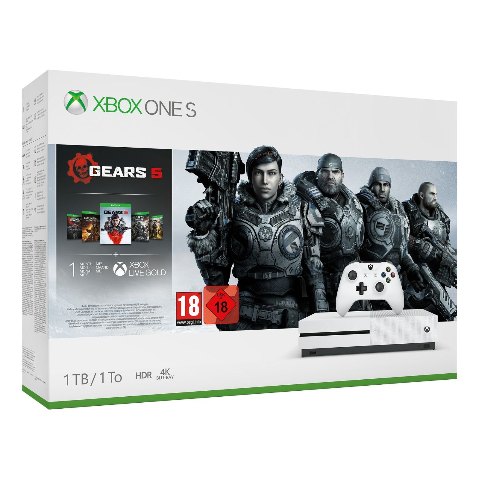 Xbox anuncia una Edición Limitada de Xbox One X de ‘Gears 5’