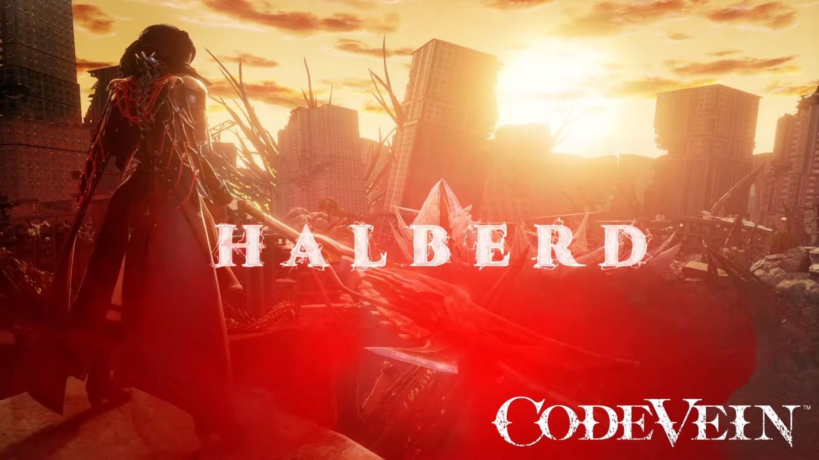 ‘Code Vein’ presenta nuevo vídeo enfocado en la alabarda