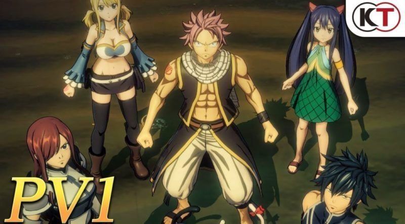 El juego de ‘Fairy Tail’ se deja ver en un nuevo tráiler con motivo de la Paris Games Week