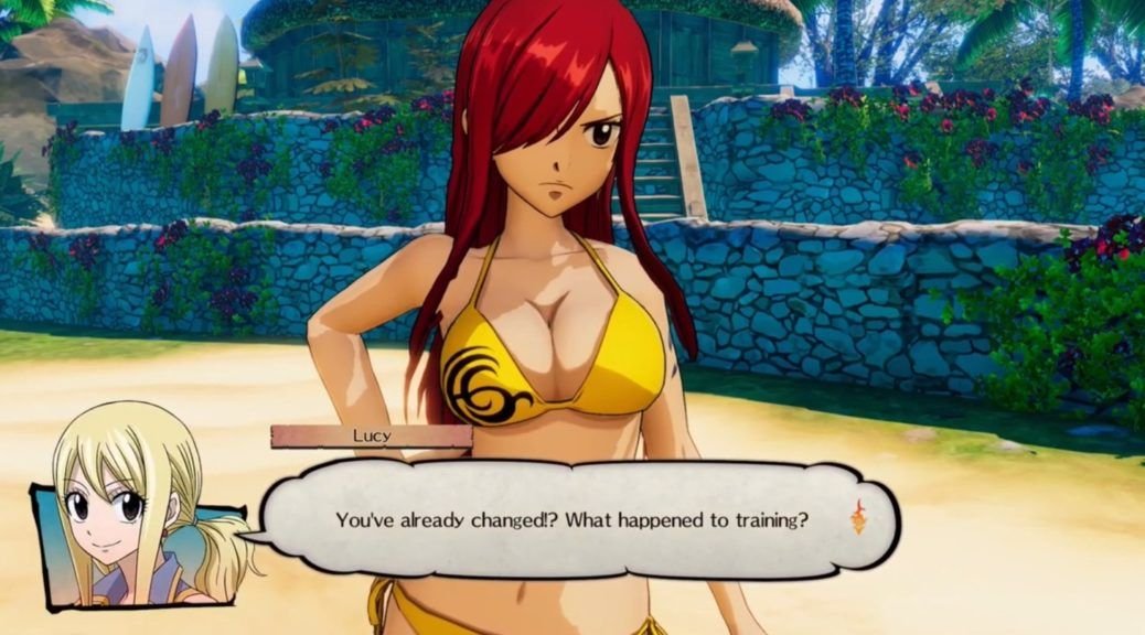 El juego de ‘Fairy Tail’ contendrá fanservice, como en el manga