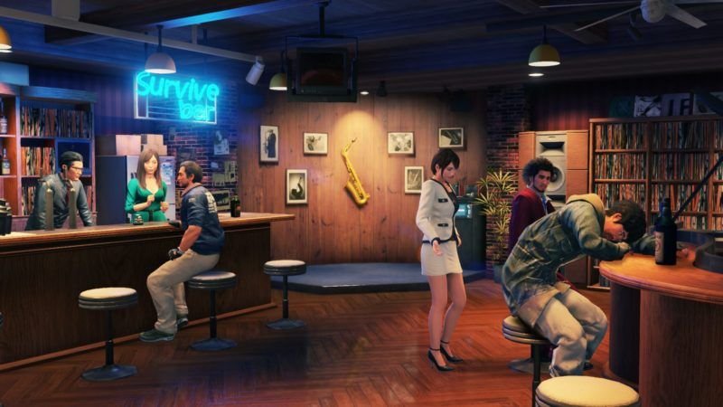 Salen a la luz algunas actividades que se podrán realizar en el Survive Bar de ‘Yakuza: Like a Dragon’