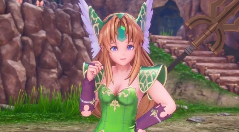 Los héroes Riesz y Hawkeye de ‘Trials of Mana’ se dejan ver en un tráiler