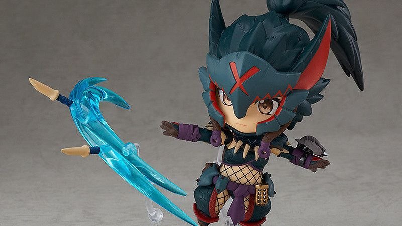 La Nendoroid de la Cazadora de ‘Monster Hunter World: Iceborne’ con armadura de Nargacuga llegará en agosto