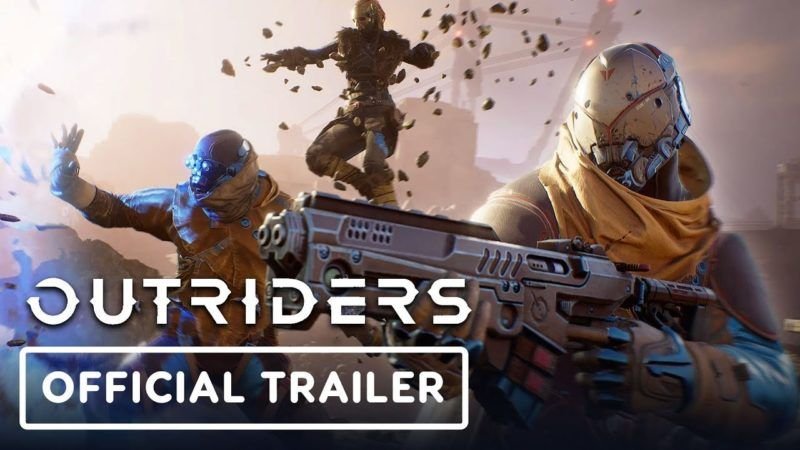 ‘Outriders’ se luce en un magnífico tráiler y confirma su lanzamiento a finales de año