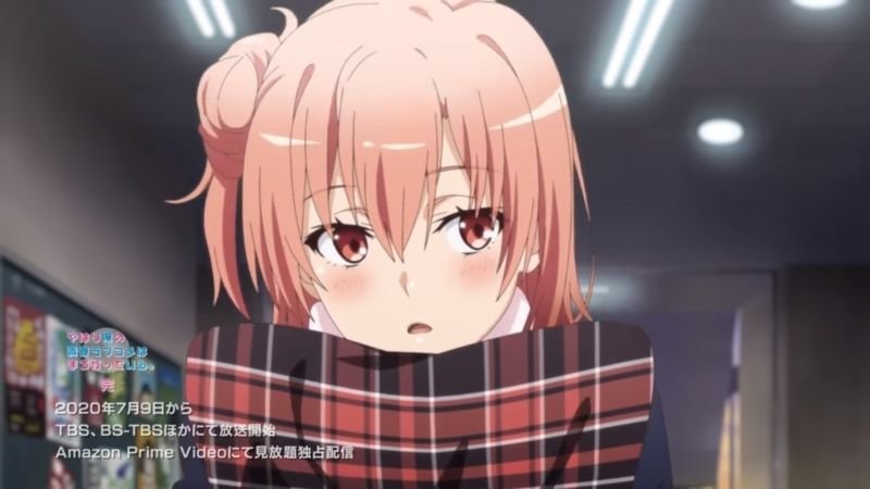 El nuevo vídeo de ‘Oregairu’ se centra en Yui