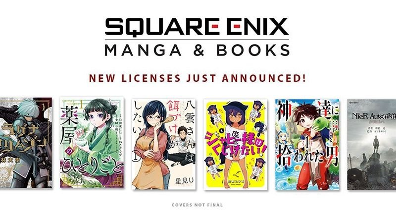 Se retrasa la salida de 4 mangas de Square Enix