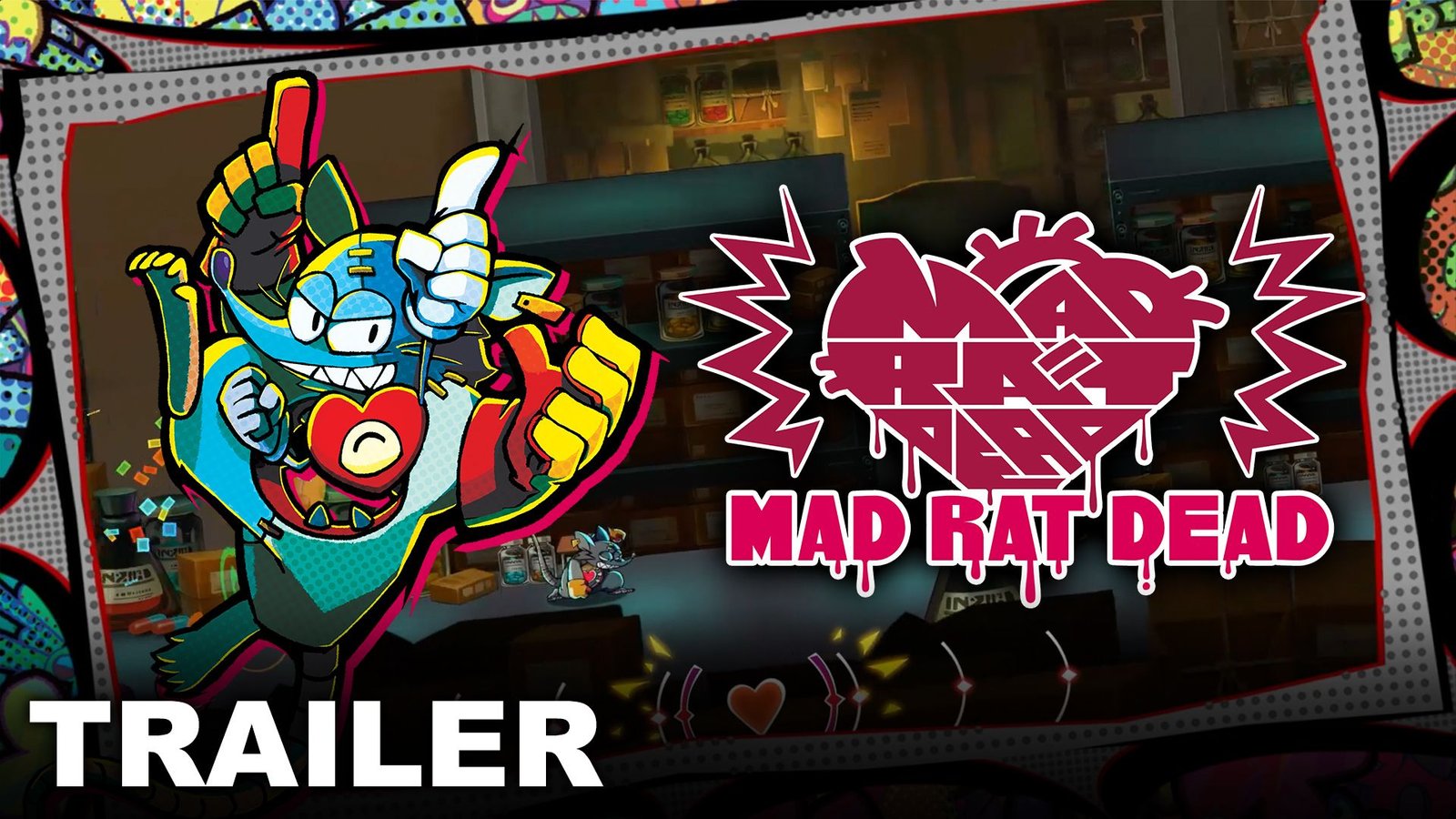 Nuevo tráiler de la jugabilidad de ‘Mad Rat Dead’